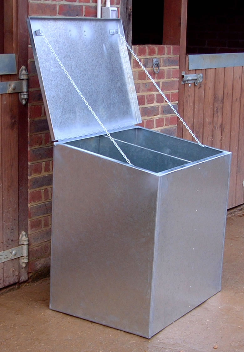 Double Compartment Feed Bin
